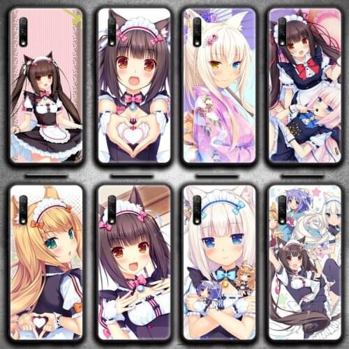 Nekopara Chocola Vanilla Cat Girl Phone Case For Huawei Nova 6se 7 7pro 7se honor 7A 8A 7C 9C Play