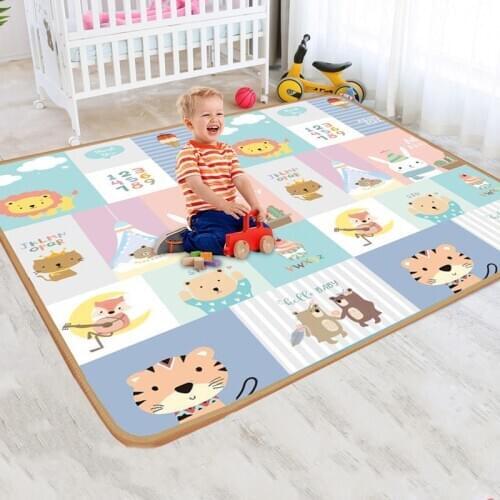 Baby Play Mat Puzzle Rug Educational Childrens Carpet in the Nursery Climbing Pad Kids Rug Activitys Games Toys