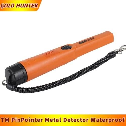 IP68 waterproof pinpointer gold metal detector handheld underwater metal detector gold finder with woven belt holster