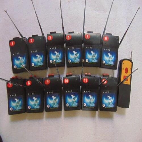 Liuyang 12 Cues Lighting Effect Remote 2019 new 433mhz wedding equipment-wireless switch electric wire