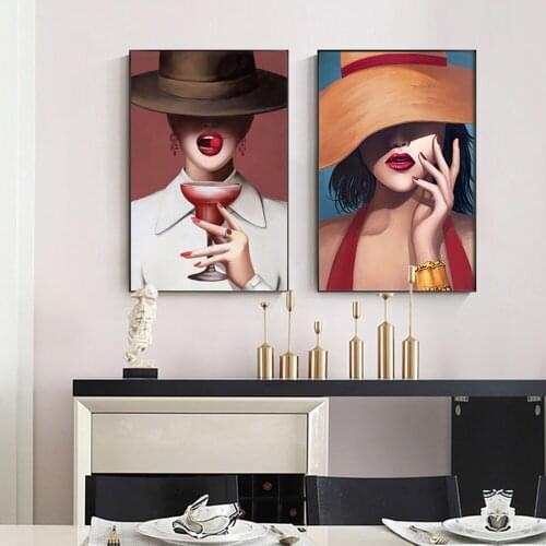 MUTU Oil Paintings Portraits Pictures Modern Wall Art Abstract Print Fgure On Canvas Painting Print And Poster Home Decorative