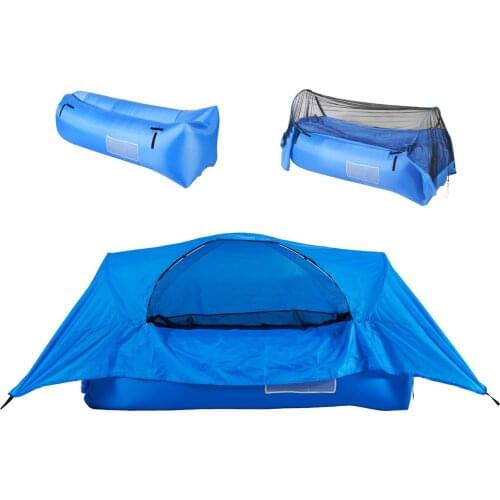 2018 newest Inflatable Sofa Suspended tent Anti-mosquito nets 3 in 1 outdoor furniture camping tents loading 200kg sleeping bag
