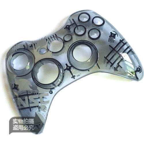Limited Edition Replacement Halo Top Shell Case Cover Front Housing Faceplate for Xbox 360 Controller Repair Part