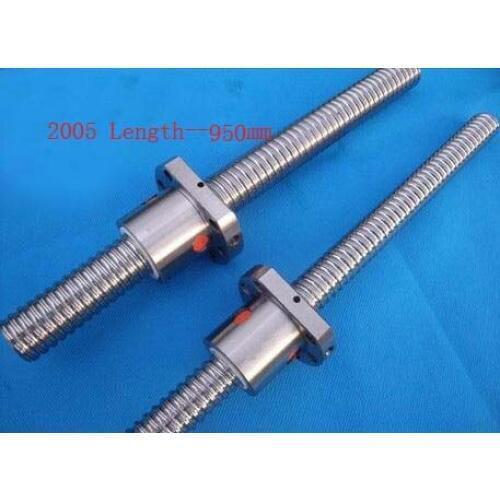 Acme Screws Diameter 20 mm Ballscrew SFU2005 Pitch 5 mm Length 950mm with Ball nut CNC 3D Printer Parts