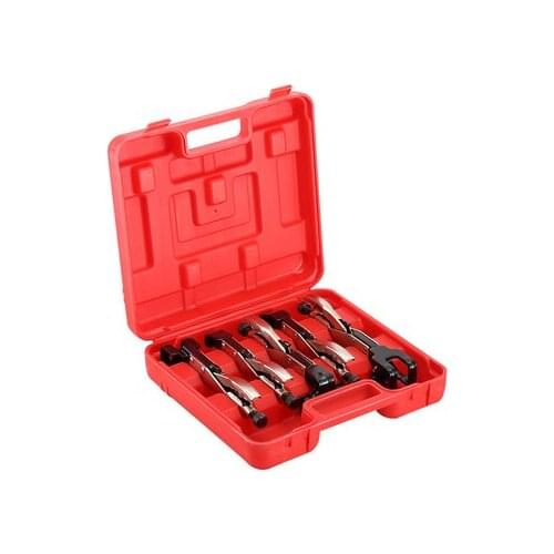 5pcs weld Clip C Type round-nosed flat-nosed clamp pliers welding pliers Grip Vise Hand tools