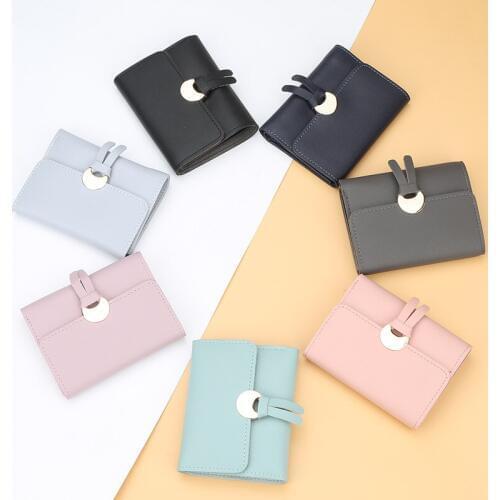 Wallet Women Purse Female Credit Card Holder Fashion Designer girl Wallets Short Coin Pocket Bag Pocket Photo Cash Money Clutch