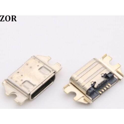 2pcs micro usb charge charging connector plug dock socket port jack parts replacement For Lenovo Vibe S1 Lite