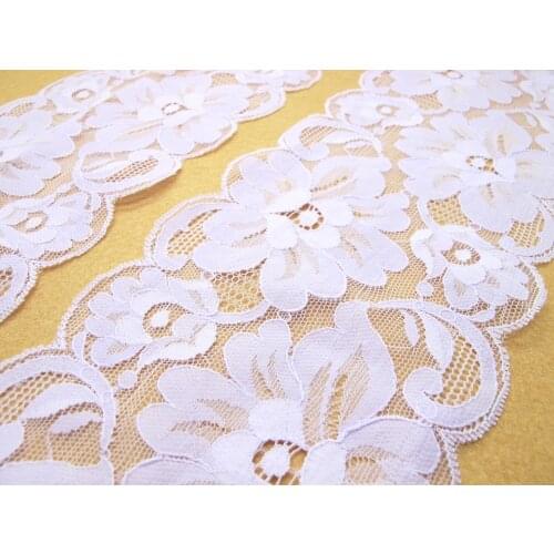 2Yards 8.5-9.5CM Wide Lace|Embroidered Lace Trim|Bridal Wedding Materials|Clothing Ribbon|Hairband|Accessories DIY
