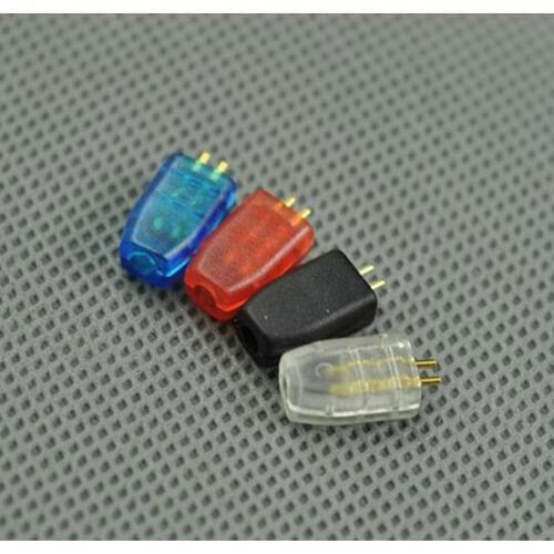 50Pairs/Lot High Quality 4 Colors 0.75MM Ultimate UE tf10 Earphone Pins Plug Connector For DIY Audio Cable Cords