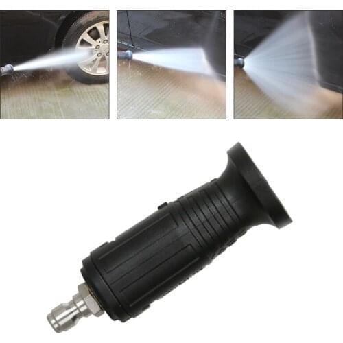Auto Tool Adjustable High Pressure Washer Nozzle Tips,Variable Spray Pattern, 1/4inch Quick Connect Plug,3000 Psi Car Washing