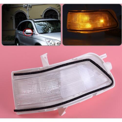 Beler 2 pin Car Right Door Right Side Wing Mirror Indicator Light Lamp Fit For Honda CRV CR-V 2007-2009 2010 2011 34300-SWA-H01