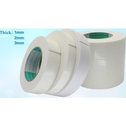 1-3mm thickness Super Strong Double Faced Adhesive Tape Foam Double Sided Tape Self Adhesive Pad For Mounting Fixing Pad Sticky