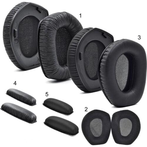 EarTlogis Replacement Ear Pads Headband for Sennheiser RS165 RS175 RS185 RS195 165 175 185 195 RS / 165 175 185