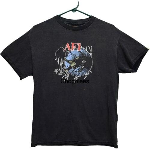 2000s AFI a fire inside band tee shirt size medium