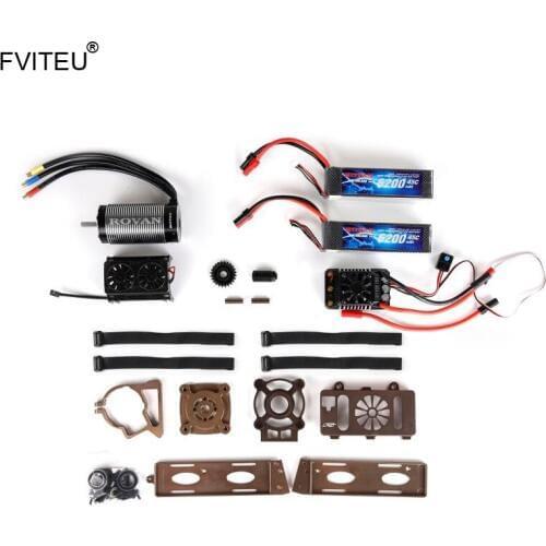 FVITEU F5 CNC Metal Oil changed to electricity kit full version for 1/5 Rovan F5 Parts