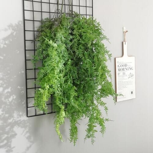 Fake Plant Plastic Artificial Plants Green Grass Plastic Plant Decorative Flowers Garden Home Decoration Simulation vine