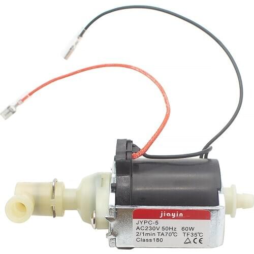 Jiayin JYPC-5 AC 230V 50Hz 60W 20bar Electromagnetic Solenoid Water Pump for Steamer / Beverage machine / Coffee machine ,etc
