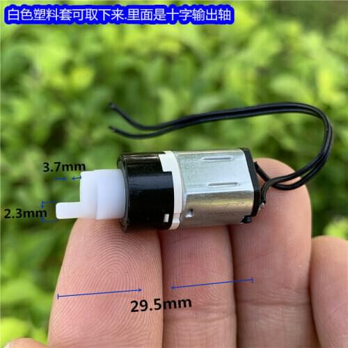 DC3V-6V 5V Mini 12mm Slow Speed Reducer N10 Micro Planetary Gear Motor Robot Car