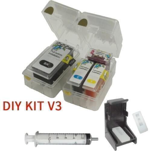 Smart DIY Refill kit For Genuine 440 441 CANON MG2140 MG2240 MG3140 MG3240 MG3540 MG3640 MG4140 MG4240 MX374 Ink Cartridge V3
