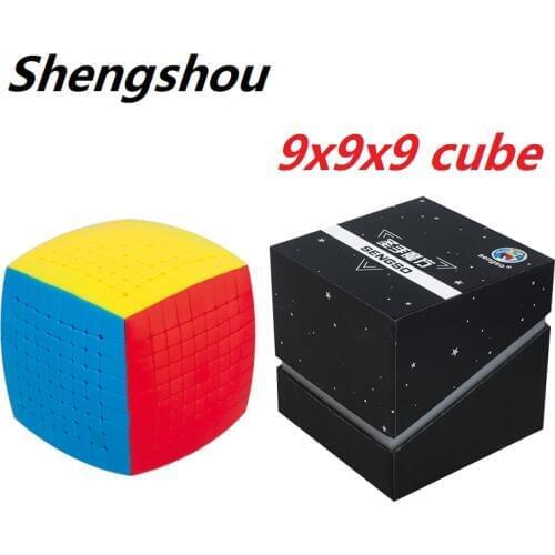 New sengso ShengShou Pillowed 9x9x9 Magic Puzzle Professional 9x9 NEO Bread Speed Cubo magico Educational Toys Children Gift