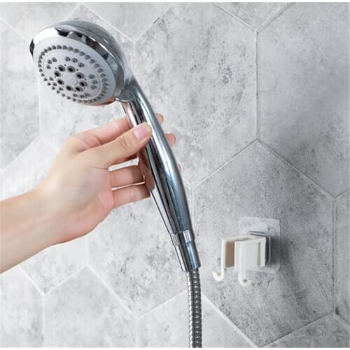 Free Punching Mop Rack Bathroom Mop Hook Wall Stick Hook Broom Rack Card Holder Mop Clips