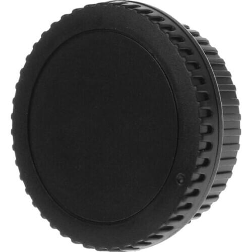 Rear Lens Body Cap Camera Cover Set Dust Screw Mount Protection Plastic Black Replacement for Canon EOS EF EFS 5DII 5DIII 6D
