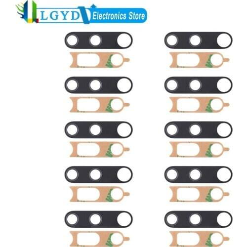 10 PCS Back Camera Lens for Xiaomi Mi CC9 Pro / Mi Note 10 / Mi Note 10 Pro Phone Rear Camera Lens Replacement