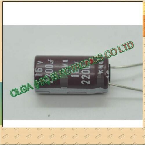 16 v2200uf uf16v gold just 2200 chemical capacitance specifications: 10 * 10 * 20 and 24