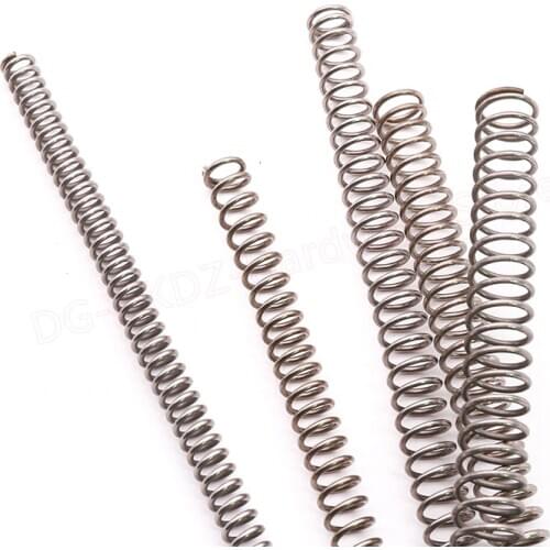 305mm Y Type Compression Spring Wire Dia 0.8 1 1.2 1.5 2mm 304 Stainless Steel Long Spring OD 6-30mm