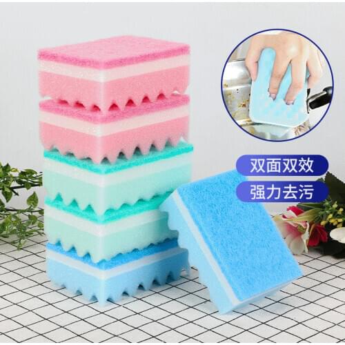 6pcs Melamine sponge Cleaning Sponge Kitchen Multi-Use Scrunge Scrub Sponge For the house Sponge For Dish Washing Accessories