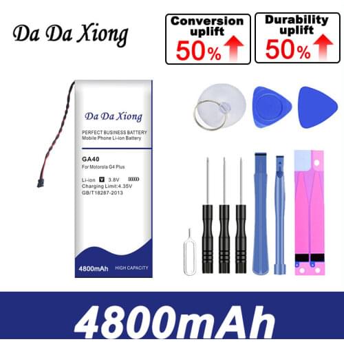 Da Da Xiong 3600mAh GA40 SNN5970A Battery for Motorola Moto G4 Plus GA40 phone battery