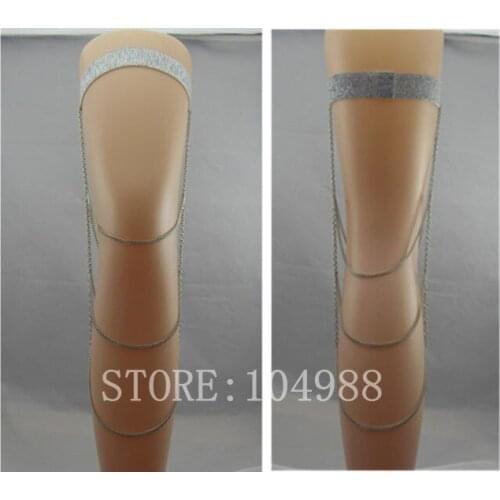 FREE SHIPPING New arrival! Hot SALE Fashion Women Jewelry Body chains sexy silver Colour Chains Jewelry Wholesale