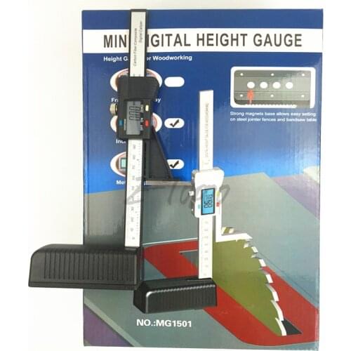 E-TOPOO 0-150mm 200mm 300mm 500mm stainless steel Digital Height Gauge Electronic height vernier caliper height Measuring Tools