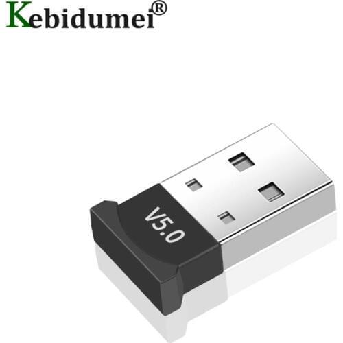 Kebidumei Bluetooth 5.0 Music Receiver Adapter Wireless Mini USB Bluetooth Dongle receiver Laptop Mouse Keyboard Accessories