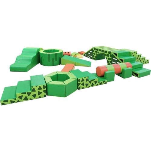 Amusement Soft Playground Park Early Education Software Structure Foam Toys For Children YLWS64