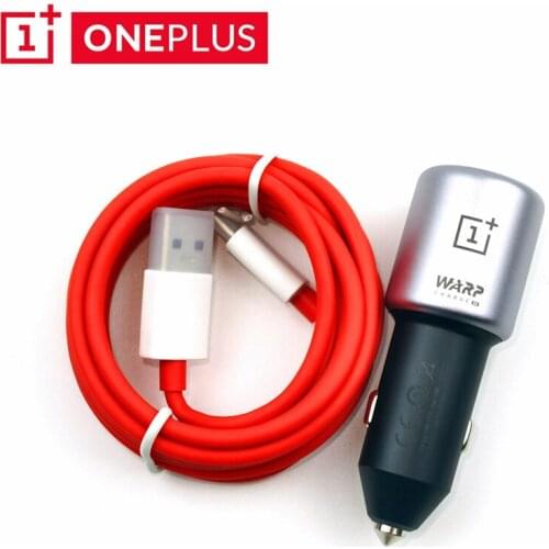 Original OnePlus 7 pro warp Car Charger 30 Dash charge 6A Usb Type c cable For oneplus 7t pro 6t 6 5t 5 3t 3