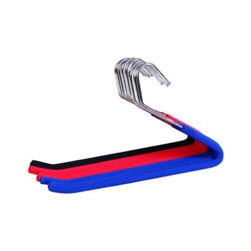 Z word sponge non-slip trousers hanging shelves seamless racking multi-functional stainless steel garage shelving 10pcs/pack