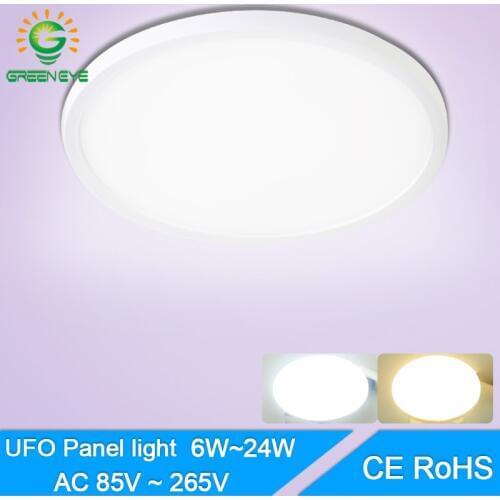 Ceiling Light 24W 18W 13W 9W 6W LED Panel Lamp Down Light Surface Mounted AC 85-265V Modern Lamp For Home led ceiling Lighting