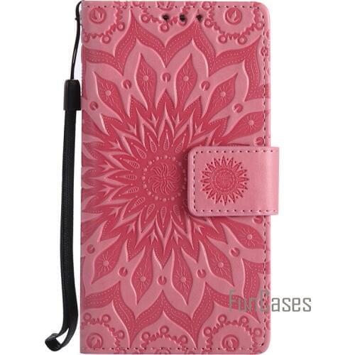 Luxury Flower Embossed Case sFor fundas Samsung Galaxy S8 Case sFor coque Galaxy S8 Plus S8+ Case + Card Holders Smasung