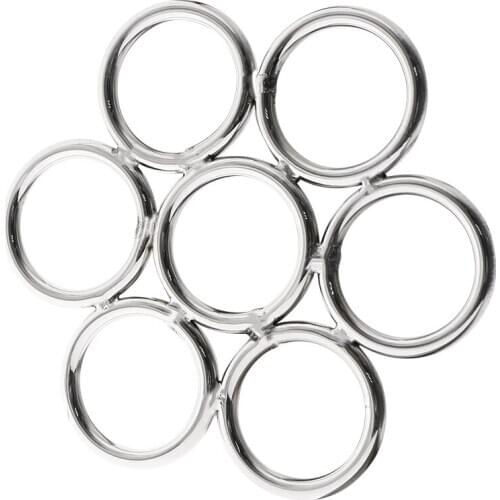 Shibari Stainless Steel Ring for suspension shibari rope Strong Shibari Ring Steel BDSM Bondage Ring bondage play Performance