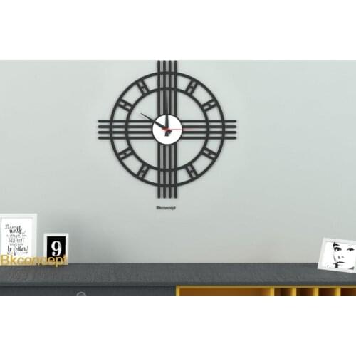 Decoration Living Room Wall Decor Home Living Room Decoration Kampala Wall Clock Black