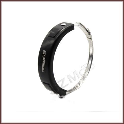 For BMW R1200GS ADV Motorcycle Accessories Universal Silencer/Round Oval Exhaust Protector Can Cover Fit Scope 100MM-140MM LOGO