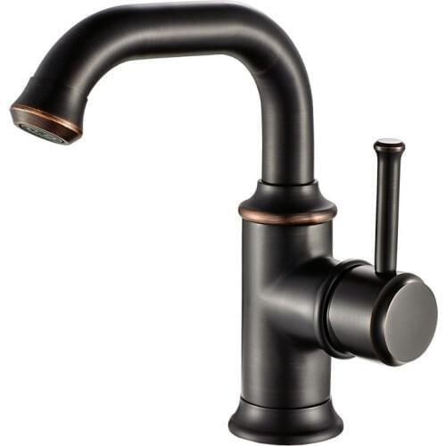 Vidric antique brass oil bubbed bronze Bathroom faucet, height up basin faucet hot&cold mixer tap bacia torneira