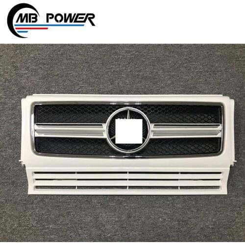High quality ABS W463 G500 G350D to G63 style grille fits for G-CLASS w463 to A style bumper grille