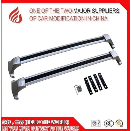 High quality Aluminium alloy screw install roof rack rail cross bar for XT5 2010 2011 2012 2013 2014 2015 2016 2017 2018