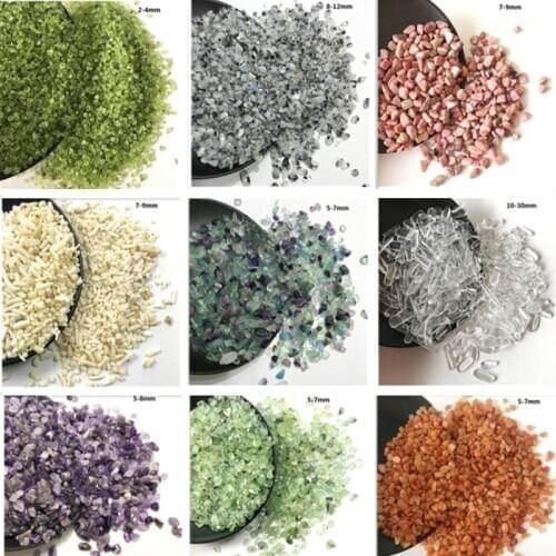 Green Aventurine White Quartz Crystal Mixed Fluorite Stones Amethyst Pink Quartz Crystal Lapis Lazuli Specimen Home Decoration