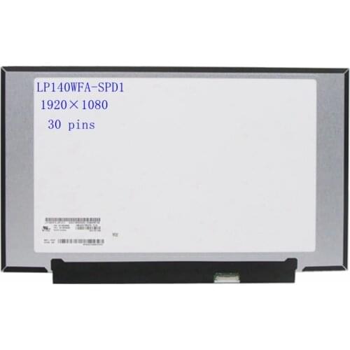 Original 14.0 inchLP140WFA-SPD1 LP140WFA (SP)(D1) LCD LED Display screen PANEL Matrix EDP 30 pins FHD 1920X1080