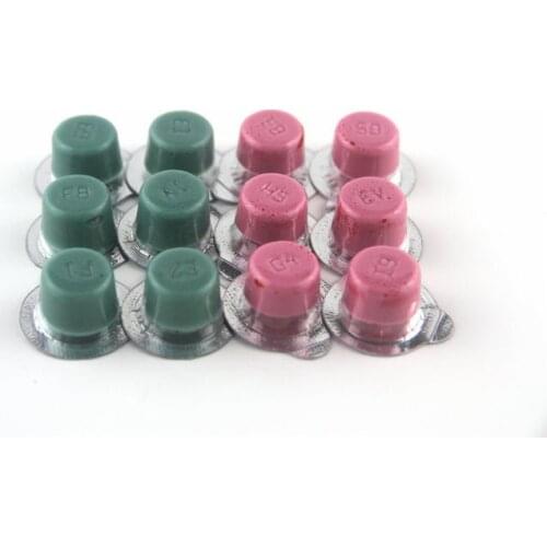 10pcs Dental Teeth Whitening Burnisher Polisher Whitener Mint / cherry Flavors White Smile Tooth Polishing Paste