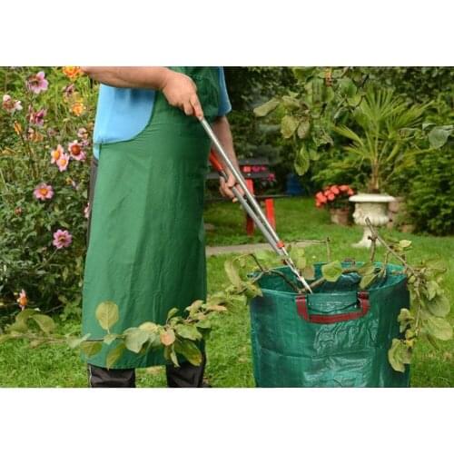 272L Garden Waste Bag Reuseable Leaf Grass Lawn Pool Gardening Bags ALI88