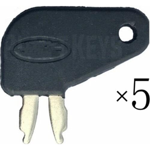 5pc Key For CAT For Caterpillar Heavy Equipment Master Disconnect Key #8398 8H-5306